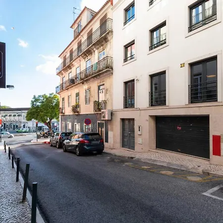 Lejlighed Charming House In Center- Private Terrace & Garage Lisboa